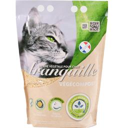 TRANQUILLE LITIÈRE TRANQUILLE VÉGÉCOMPOST & BICARBONATE 4 LITRES