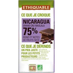 ETHIQUABLE CHOCOLAT NOIR NICARAGUA BIO 100G