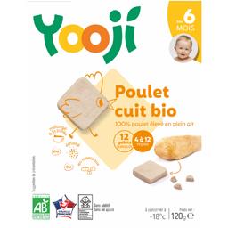 YOOJI HACHE POULET BIO 6MOIS YOOJI SURGELES 120G