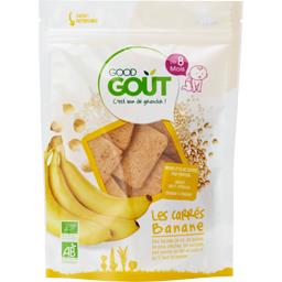 GOOD GOUT CARRÉ BANANE DÈS 8 MOIS BIO GOOD GOÛT 50G