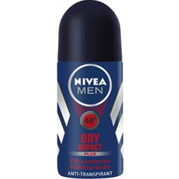 NIVEA DEODORANT DÉODORANT MASCULIN DRY IMPACT NIVÉA DÉODORANT BILLE 50ML