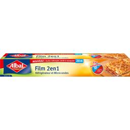 ALBAL FILM ALIMENTAIRE 2 EN 1 ALBAL 20M