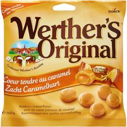 WERTHER'S WERTHER'S ORIGINAL COEUR TENDRE CARAMEL SACHET 160G