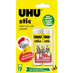 UHU COLLE STIC BLANC UHU 8.2G X2