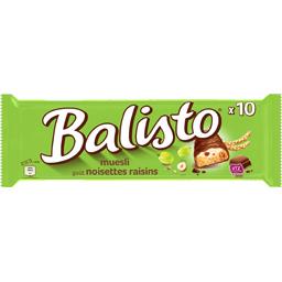 BALISTO BALISTO GOUT NOISETTES RAISINS X10