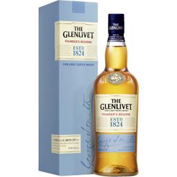 GLENLIVET WHISKY GLENLIVET FOUNDERS RES 70CL 40D