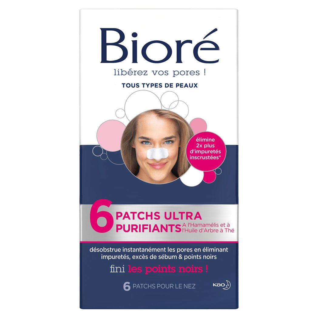 BIORE PATCHS ULTRA PURIFIANT BIORE X6