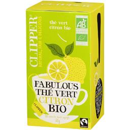 CLIPPER THÉ VERT CITRON 35G