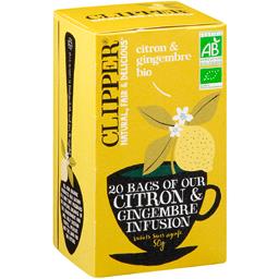 CLIPPER INFUSION CITRON GINGEMBRE 50G