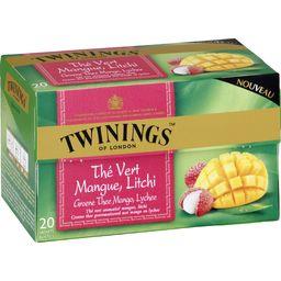 TWININGS THE VERT MANGUE LITCHI TWININGS X20