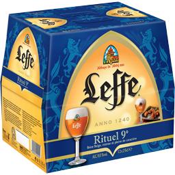 ABBAYE LEFFE BIÈRE ABBAYE LEFFE 9D BLONDE PACK 12X25CL