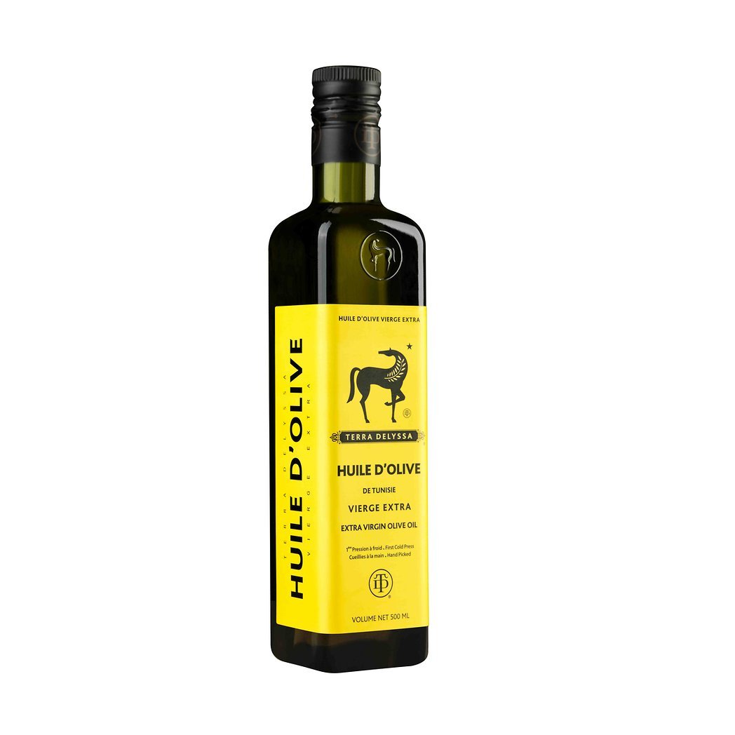TERRA DELYSSA EXTRA HUIL OLIVE VIE TUNIS B.VER 50C