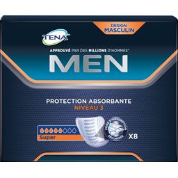 TENA PROTEGE LINGERIE INCONTINENCE TENA MEN NIVEAU 3 X8