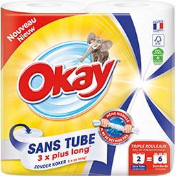 OKAY ESSUIE-TOUT OKAY SANS TUBE X2 ROULEAUX