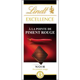 LINDT CHOCOLAT EXCELLENCE NOIR CHILI LINDT 100G