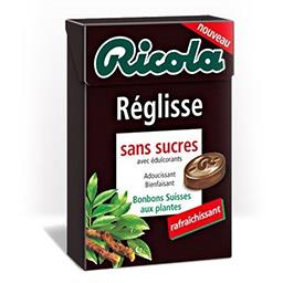 RICOLA RICOLA SANS SUCRE RÉGLISSE STÉVIA 50G
