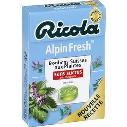 RICOLA RICOLA ALPIN FRESH SANS SUCRES BOÎTE DE 50G