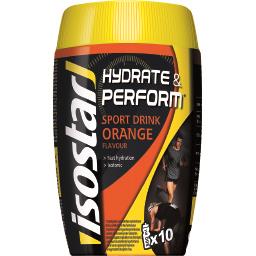 ISOSTAR BOISSON DE L'EFFORT ISOSTAR ORANGE HYDRATE PERFORM POUDR400G