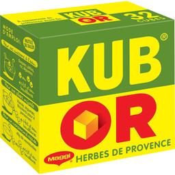 KUB OR BOUILLON KUB OR MAGGI HERBES DE PROVENCES 16 BÂTONNETS 128G