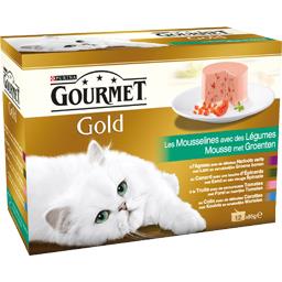 GOURMET MOUSSELINES LÉGUMES GOURMET GOLD 12X85G