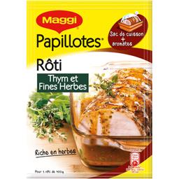 MAGGI PAPILLOTES DE RÔTI AU THYM ET FINES HERBES MAGGI DÉSHYDRATÉ 30G