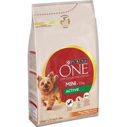 ONE CROQUETTES MY DOG IS ACTIVE PURINA ONE 1,5KG