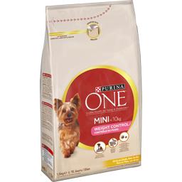 ONE CROQUETTES MY DOG IS FOOD LOVER PURINA ONE 1,5KG
