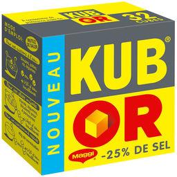 KUB OR KUB OR BOUILLON DÉSHYDRATÉ MAGGI -25% DE SEL 121.6G