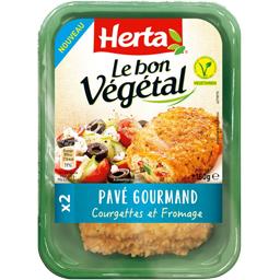 HERTA LE BON VEGETAL PAVE COURGETTE FROMAGE HERTA 180G