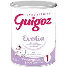 NESTLE LAIT EVOLIA GUIGOZ 1 DES LA NAISSAINCE 800G