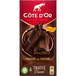 COTE D''OR CHOCOLAT TRUFFE NOIR COEUR COULANT CHOCOLAT COTE D'OR 190G