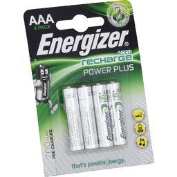 ENERGIZER BLISTER DE 4 PILES RECHARGEABLES AAA 700 MAH PRÉ CHARGÉ, FABRIQUÉES À
