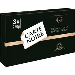 CARTE NOIRE CARTE NOIRE MOULU 3X250G