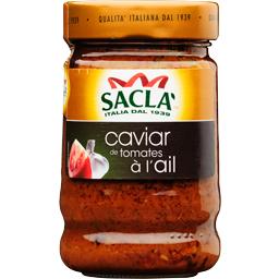 SACLA SAUCE CAVIAR DE TOMATES À L'AIL PASTAGUSTO SACLA 190G 212ML