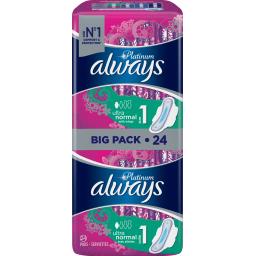 ALWAYS ALWAYS PLATINUM SERV. NORMAL+ X24