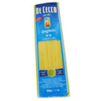 DE CECCO PÂTES DE SEMOULE SPAGHETTI N12 FORMATS LONGS 500G