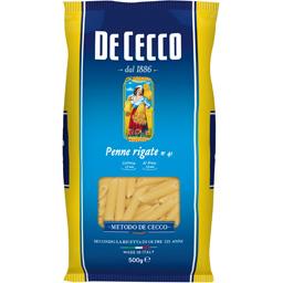 DE CECCO PÂTES DE SEMOULE PENNE RIGATE N41 FORMATS COURTS 500G