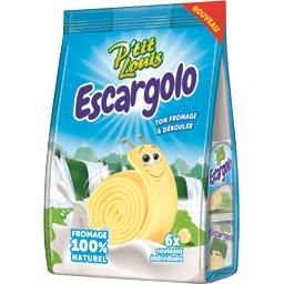 P''TIT LOUIS P'TIT LOUIS ESCARGOLO 6 PORTIONS 100G