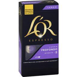 L''OR CAPSULES L'OR ESPRESSO LUNGO PROFONDO X10