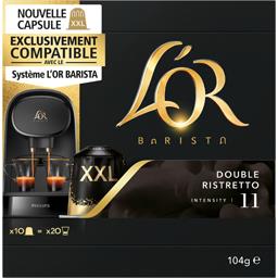 L''OR L'OR ESPRESSO BARISTA DOUBLE RISTRETTO 10 CAPSULES 104G