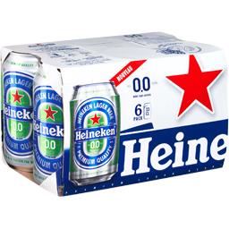 HEINEKEN HEINEKEN 00 PK 6/33 BTE. 0.00°