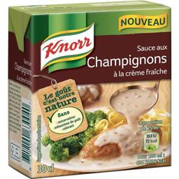 KNORR SAUCE CHAMPIGNON CRÈME FRAICHE 30G