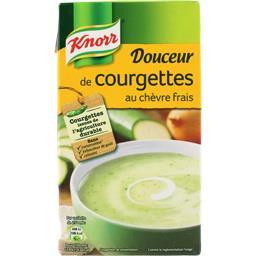 KNORR SOUPE LIQ DOUCEUR COURGETTE CHÈVRE BRIQUE 1L KNORR