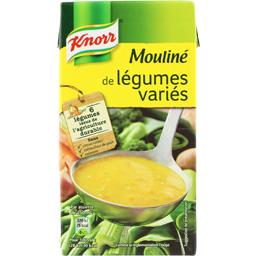 KNORR SOUPE MOULINE DE LEGUMES VARIES KNORR 50CL RICHE EN LEGUMES