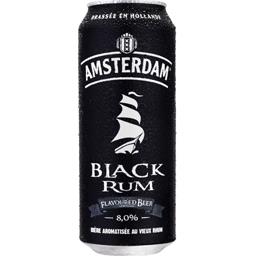 AMSTERDAM BIERE AMSTERDAM BLACK RUM BTE 50CL