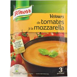 KNORR SOUPE DÉSHYDRATÉE VELOUR DE TOMATE À LA MOZZARELLA KNORR