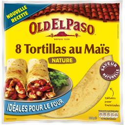 OLD EL PASO TORTILLAS DE MAÏS NATURE OLD EL PASO SACHET 335G